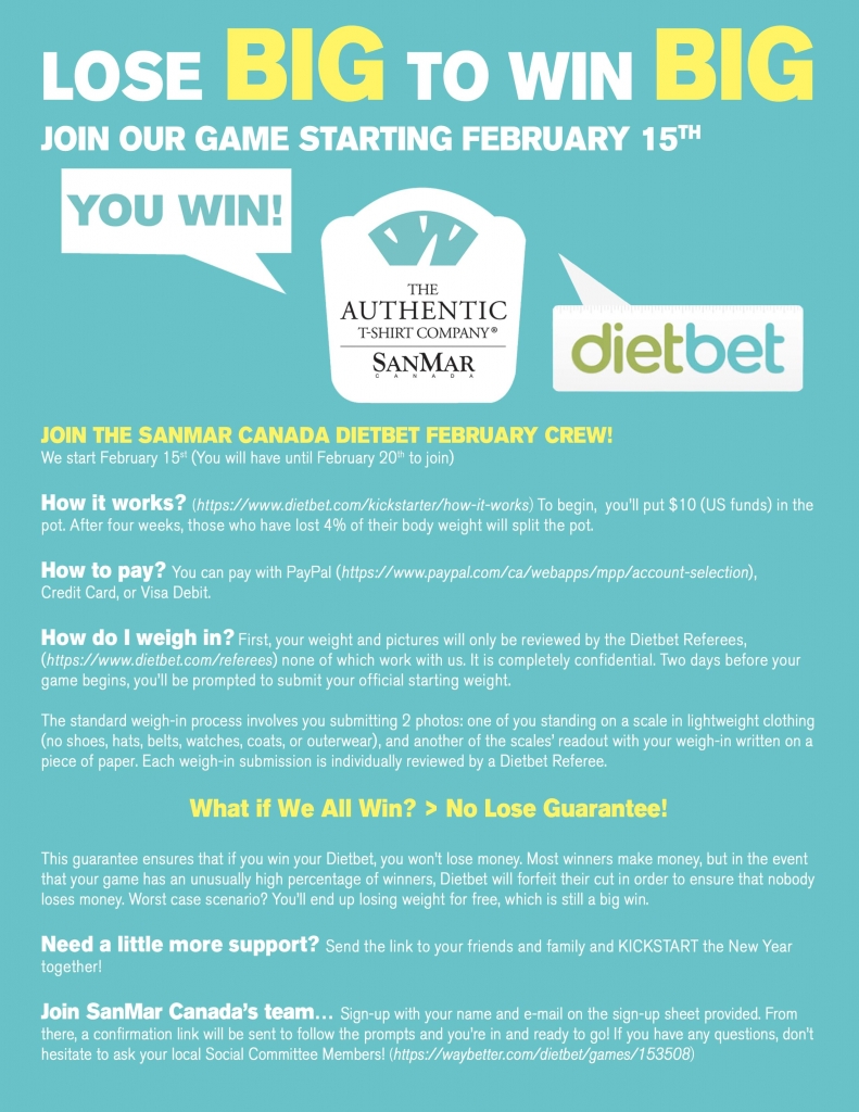 DietBet Flyer