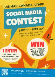 Staff Social Media Contest Flyer