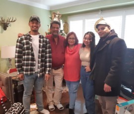 Rosario's Joy - her family