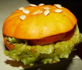 Amanda's Pumpkin Burger