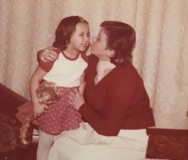 “This is me and my mamma! This photo was taken in Poland in the mid 80’s. She thought me how to be strong and not let the little things get me down. I might be still working on the second part.” Sylvia Jozwik
