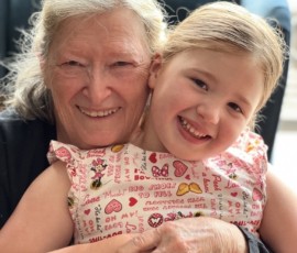 “I don’t have a recent picture of my mom and I but here was Cameron and my mom from last weekend.” Steve Rhodes